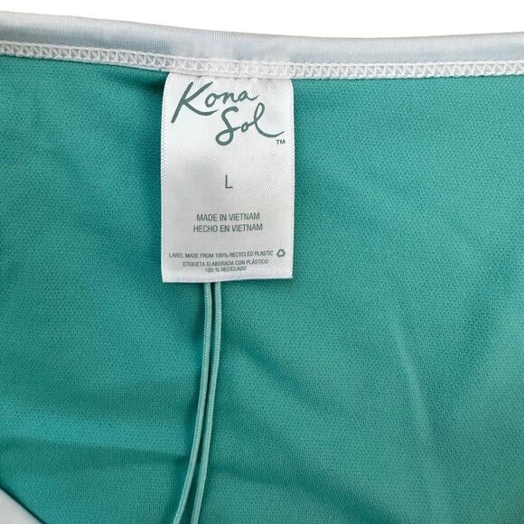 Kona Sol ~ Women’s Bikini Bottom ~ size L (12-14) ~ Medium Coverage ~ High Waist - Picture 3 of 5